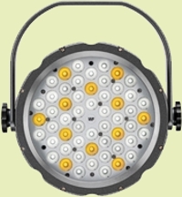 DTS RA 7 White Amber - Weisslicht-LED-Strahler mit variabler Farbtemperatur