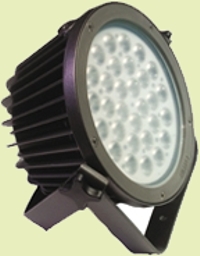 Pulsar ChromaFlood 100TC Full Colour LED Strahler, runde Ausführung